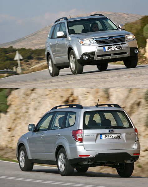 Nuevo Subaru Forester, Rafa Cid, front and back