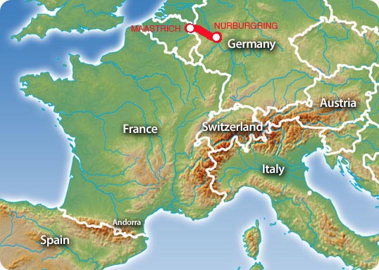 mapa etapa 2 nurburgring
