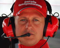 Michael Schumacher, padrino de Carlitos Sainz