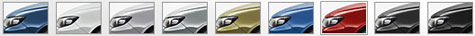 Impreza, diferentes colores