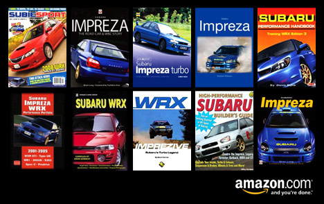 Libros sobre Subaru, Amazon