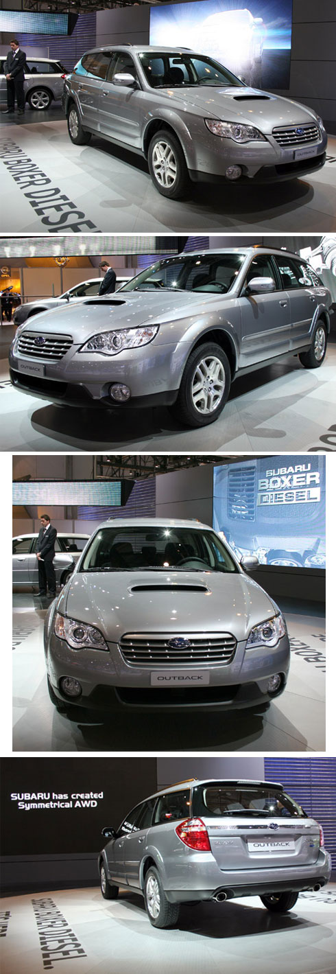 2008 Ginebra, Subaru Outback