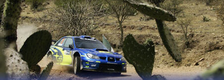 Rally de México, Subaru