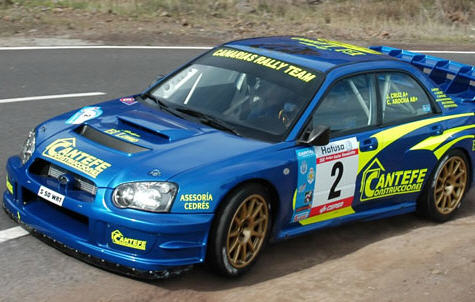 Rallye de Navarra, Subaru Impreza