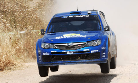 Final Rally Acrópolis, Impreza WRC 2008