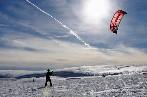 Snowkite