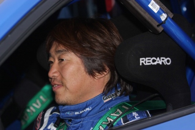 Toshi Arai, piloto Subaru en el IRC