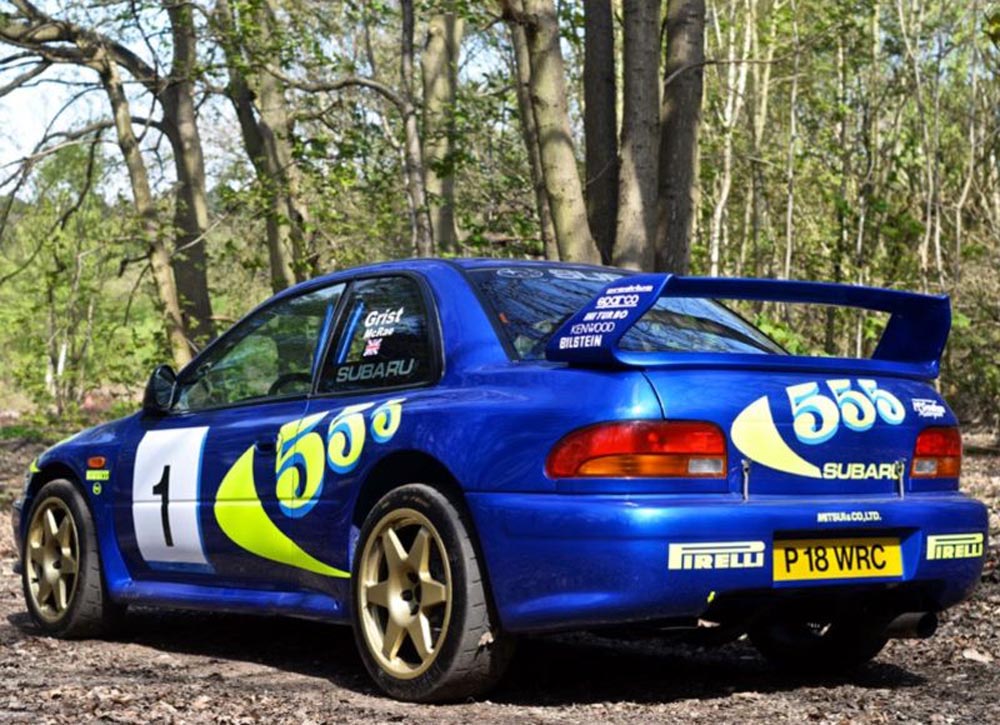 El Subaru Impreza WRC de Colin McRae, vendido por más de