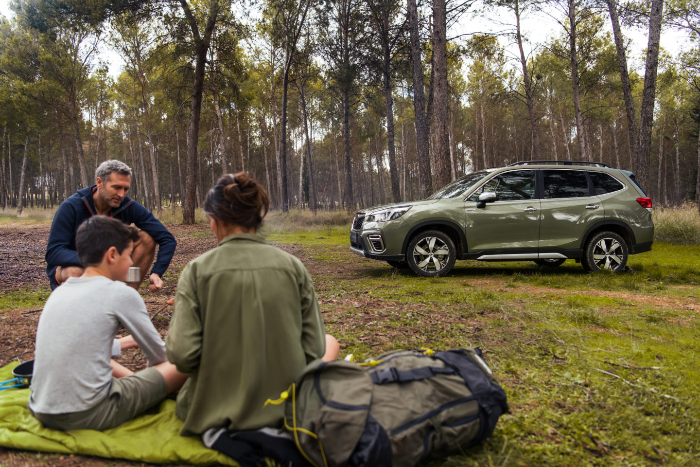 Dia Familiar con Forester Hybrid