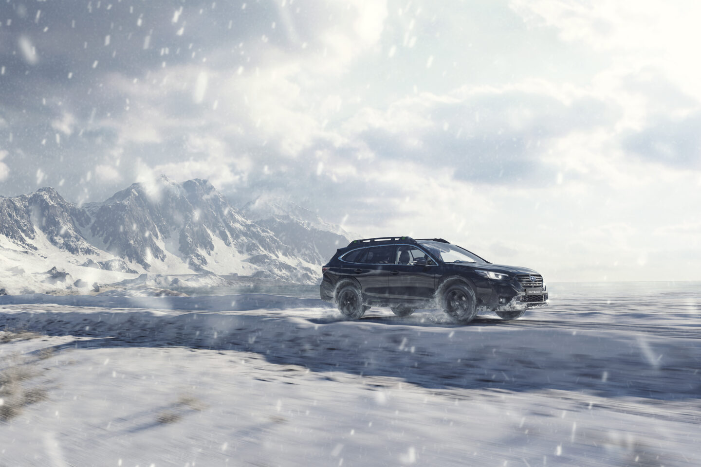 Seguridad Subaru outback temporal nieve