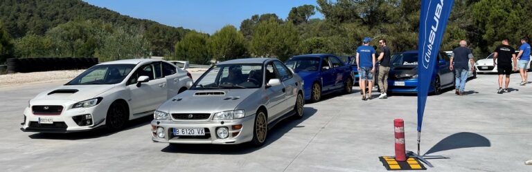 Club Subaru Espana curso derrape