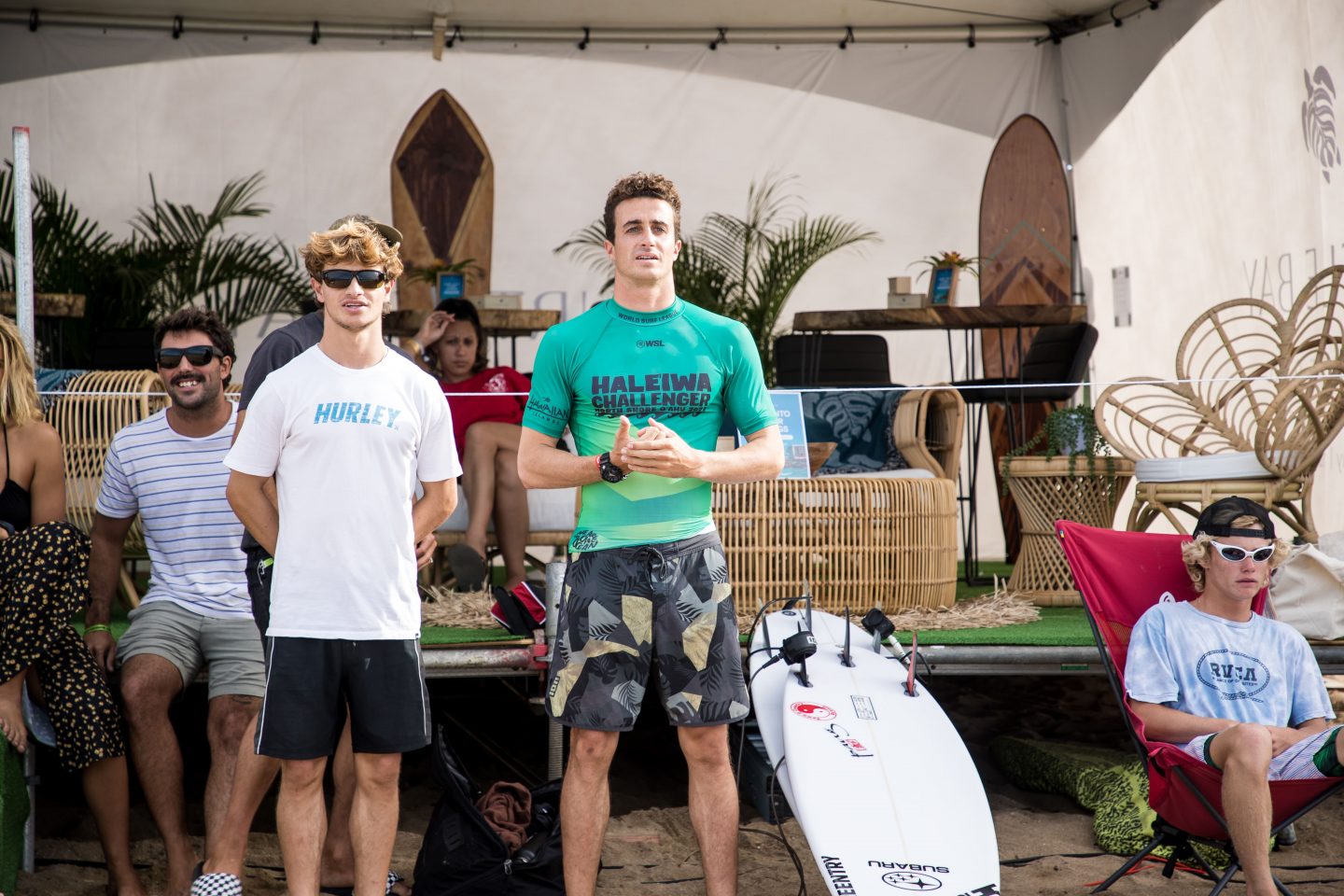 Campeonato surf Challenger series de Haleiwa