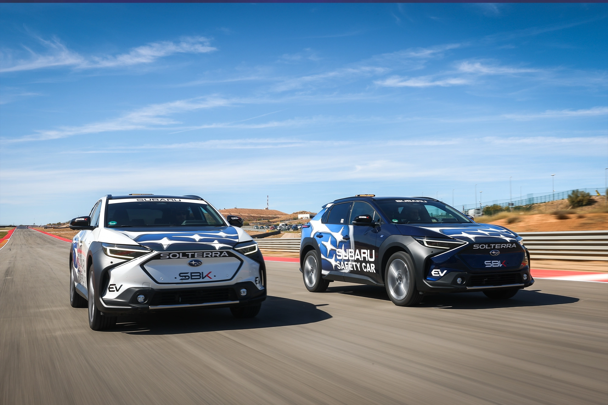 Subaru Solterra: triunfa el primer Safety Car 100% eléctrico en el